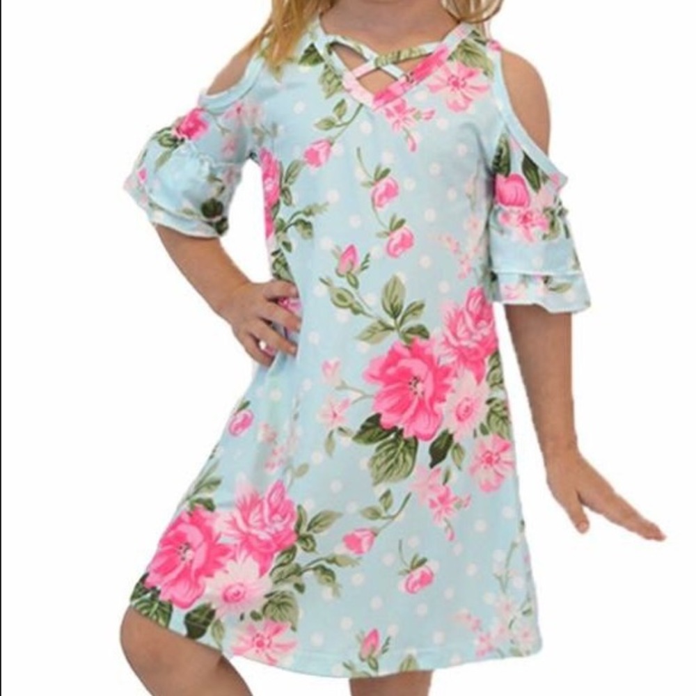 1-2t floral dress